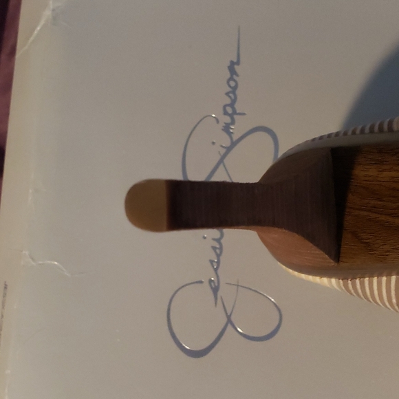 Jessica simpson sand and seaside stripe heels - Picture 6 of 8